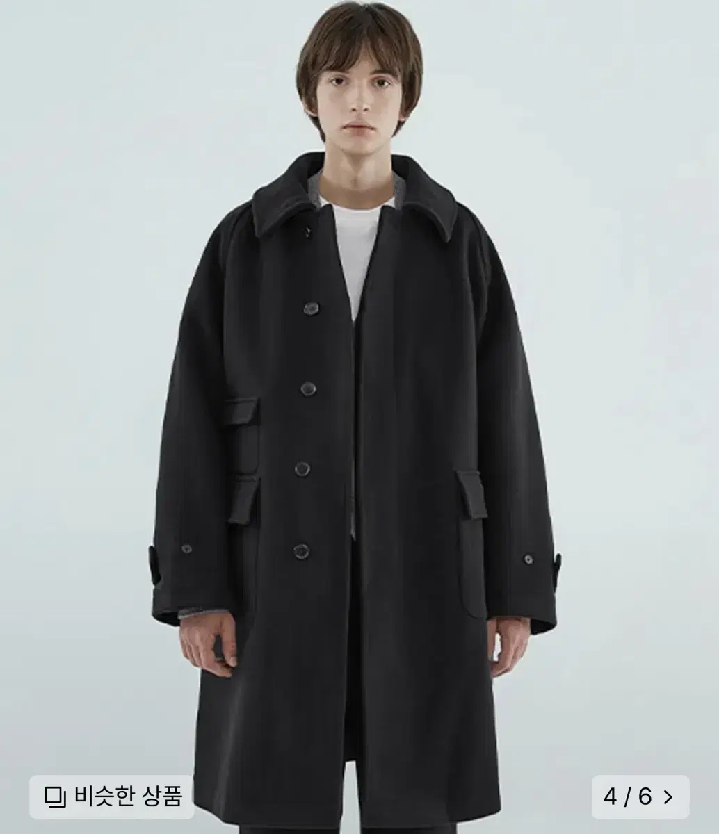 (Minimalist Project) Wool Balmacan Traveler Coat MCO101