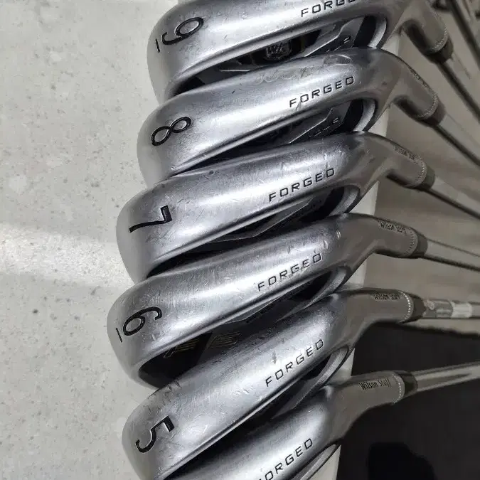 윌슨 FG Tour F5 Forged 아이언 세트 4p