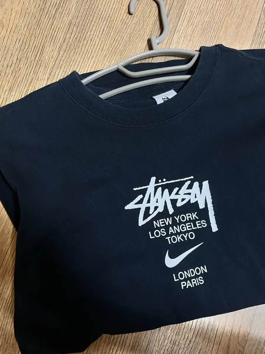 Nike X Stussy worldtour T-Shirt Black L