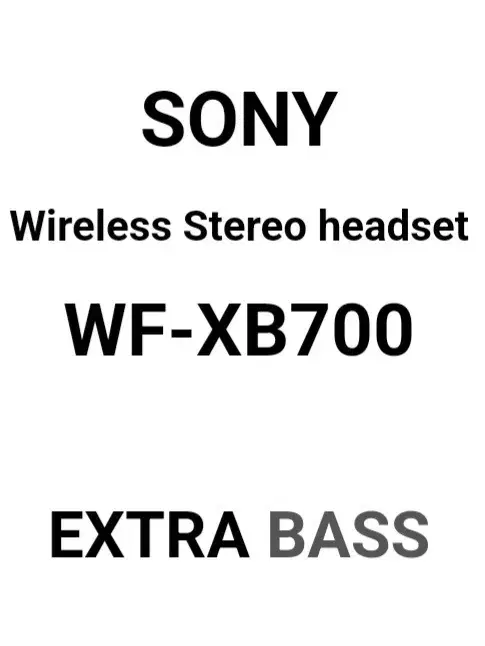 [소니코리아 정발제품 새제품] SONY XB700 베이스 강화 이어폰.