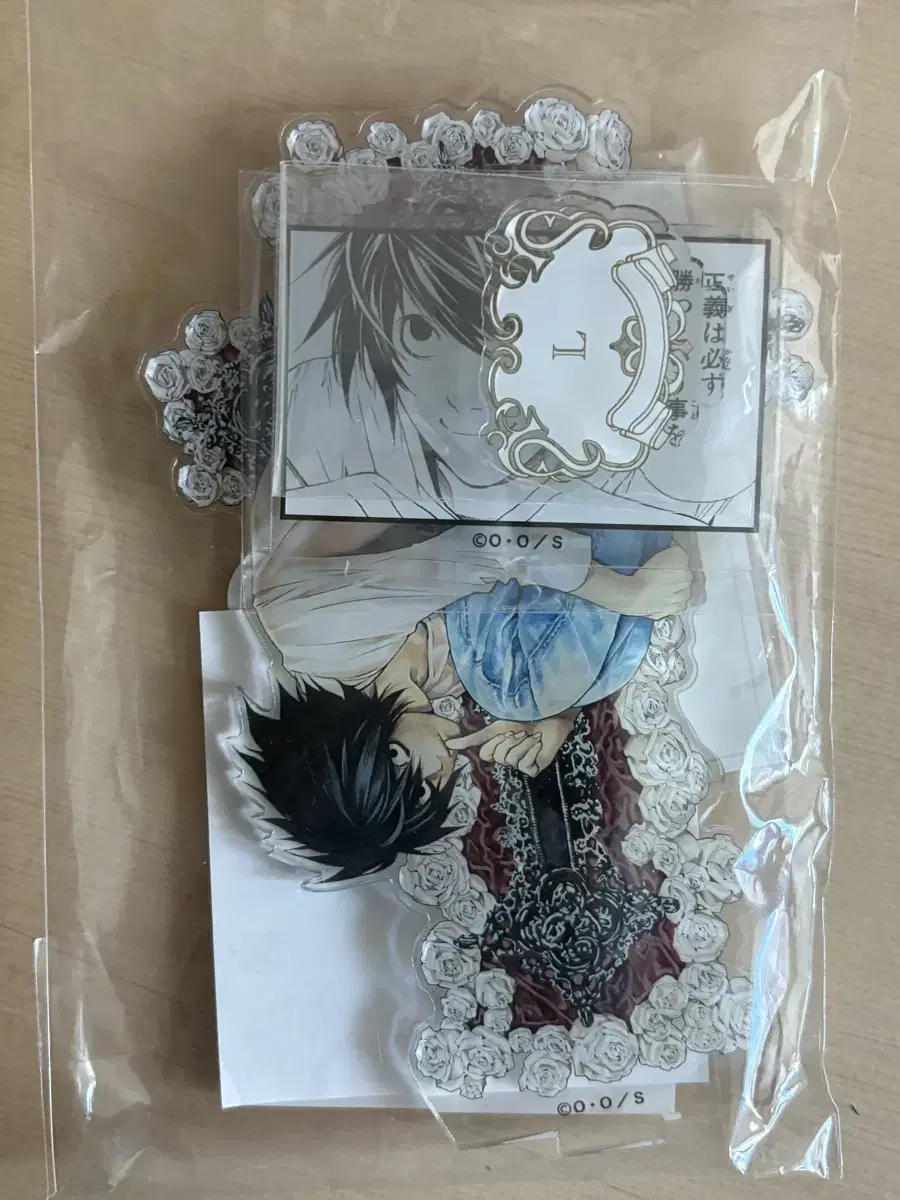 Death Note l sealed acrylic Diorama