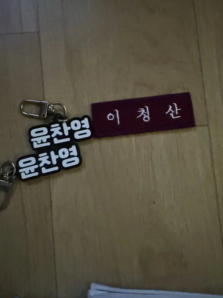 Actor Yoon Chan-young Name Tag / Keyring