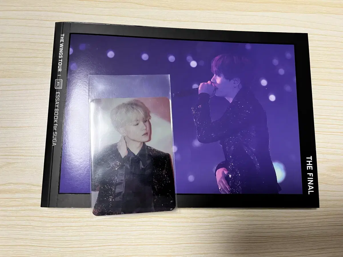 BTS suga Yoon Ki Wings Final Essay Book