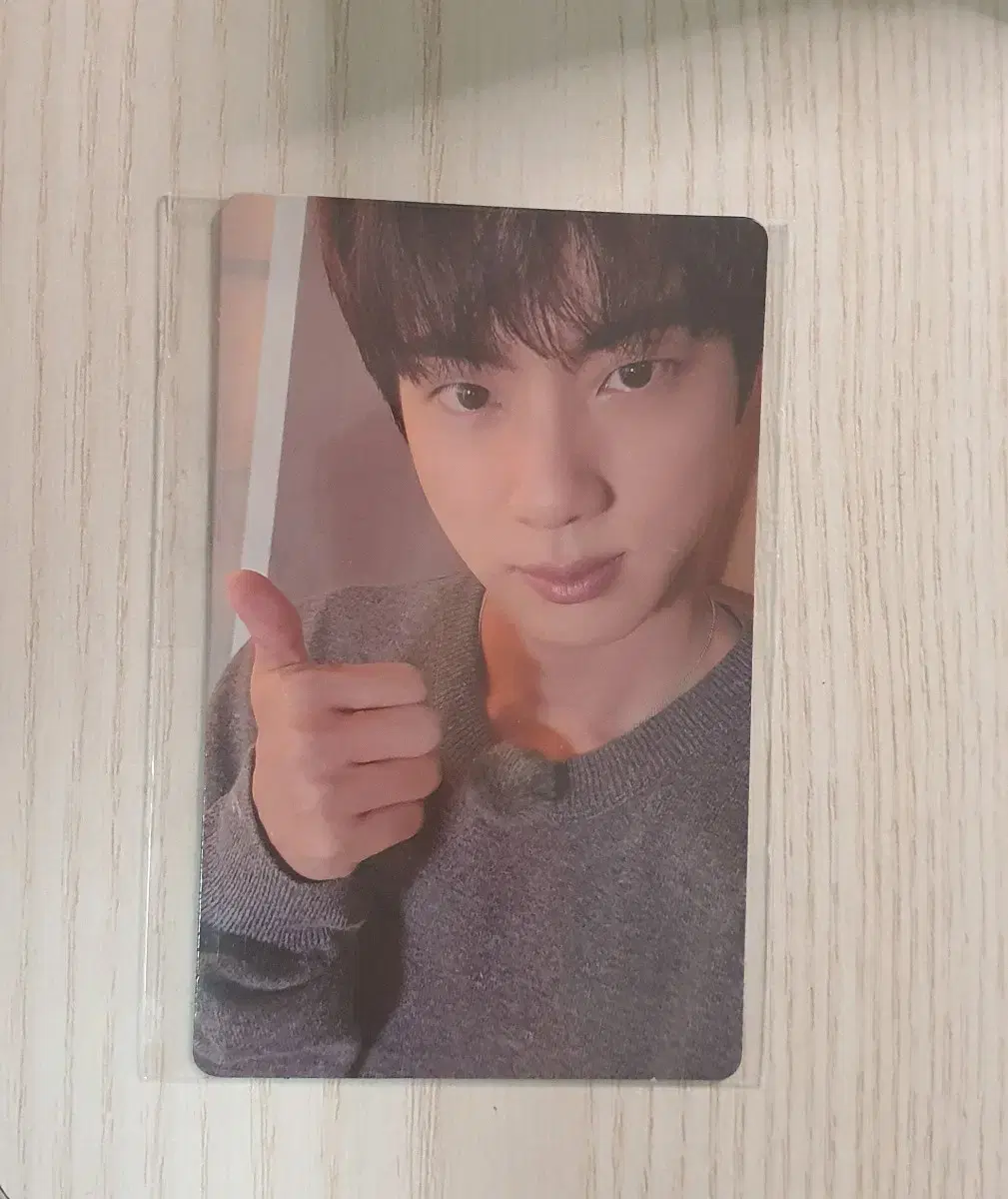 Seokjin Jangchung pre-order benefit photocard weverse album Showcase