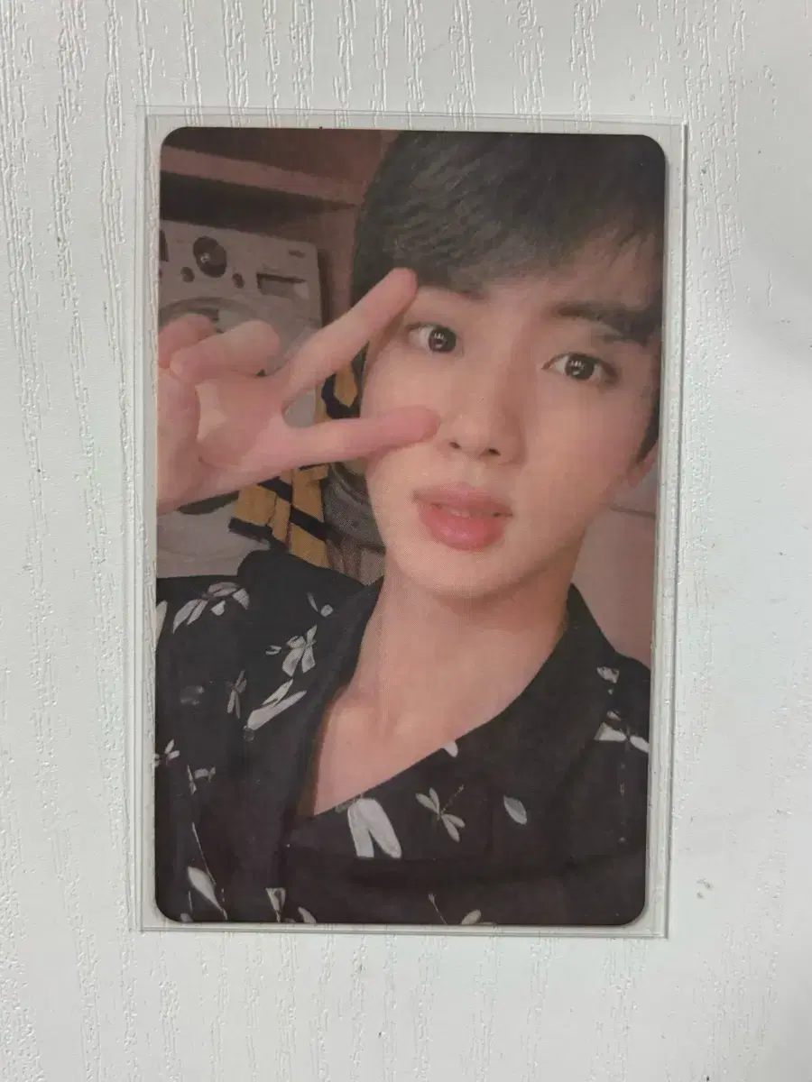 bangtan jin photocard bts jin bts 방탄소년단