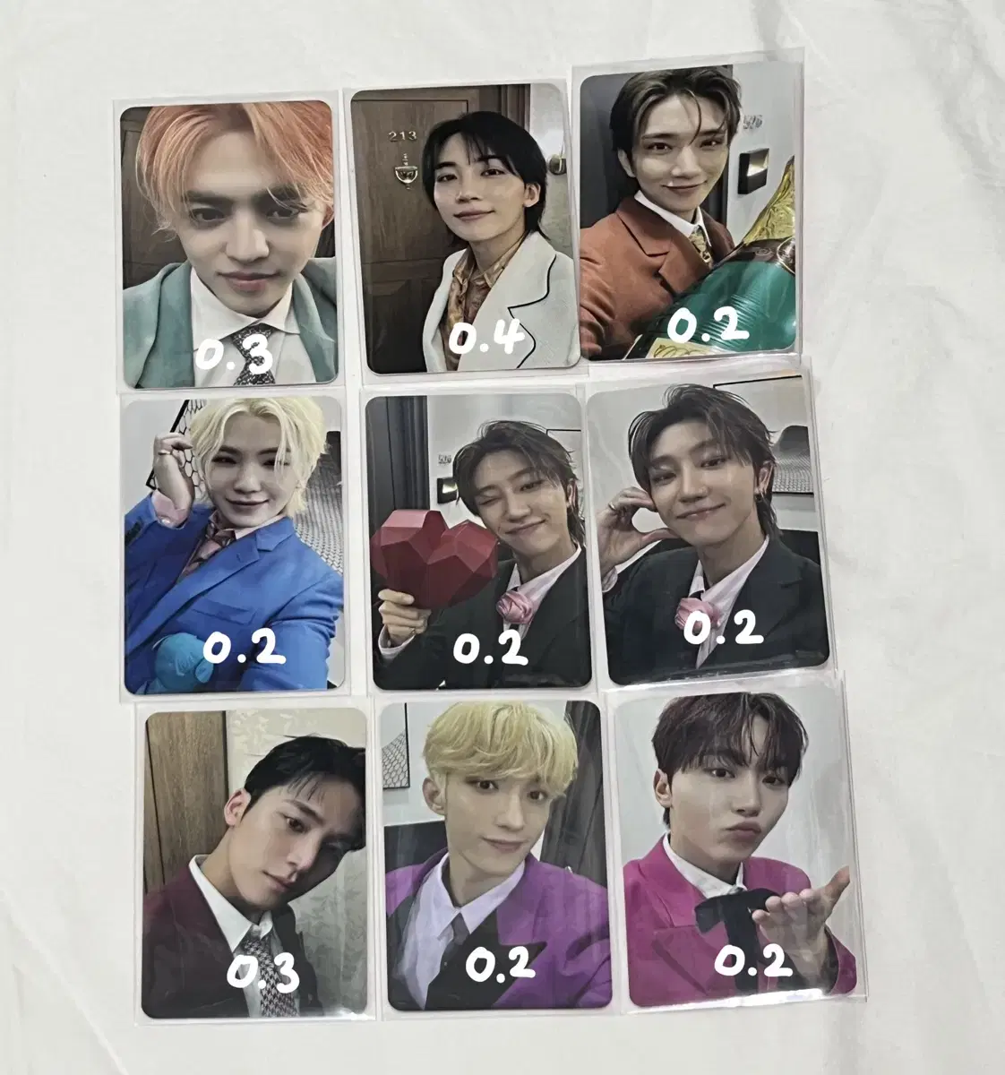 Seventeen 12" Mini photocard wts