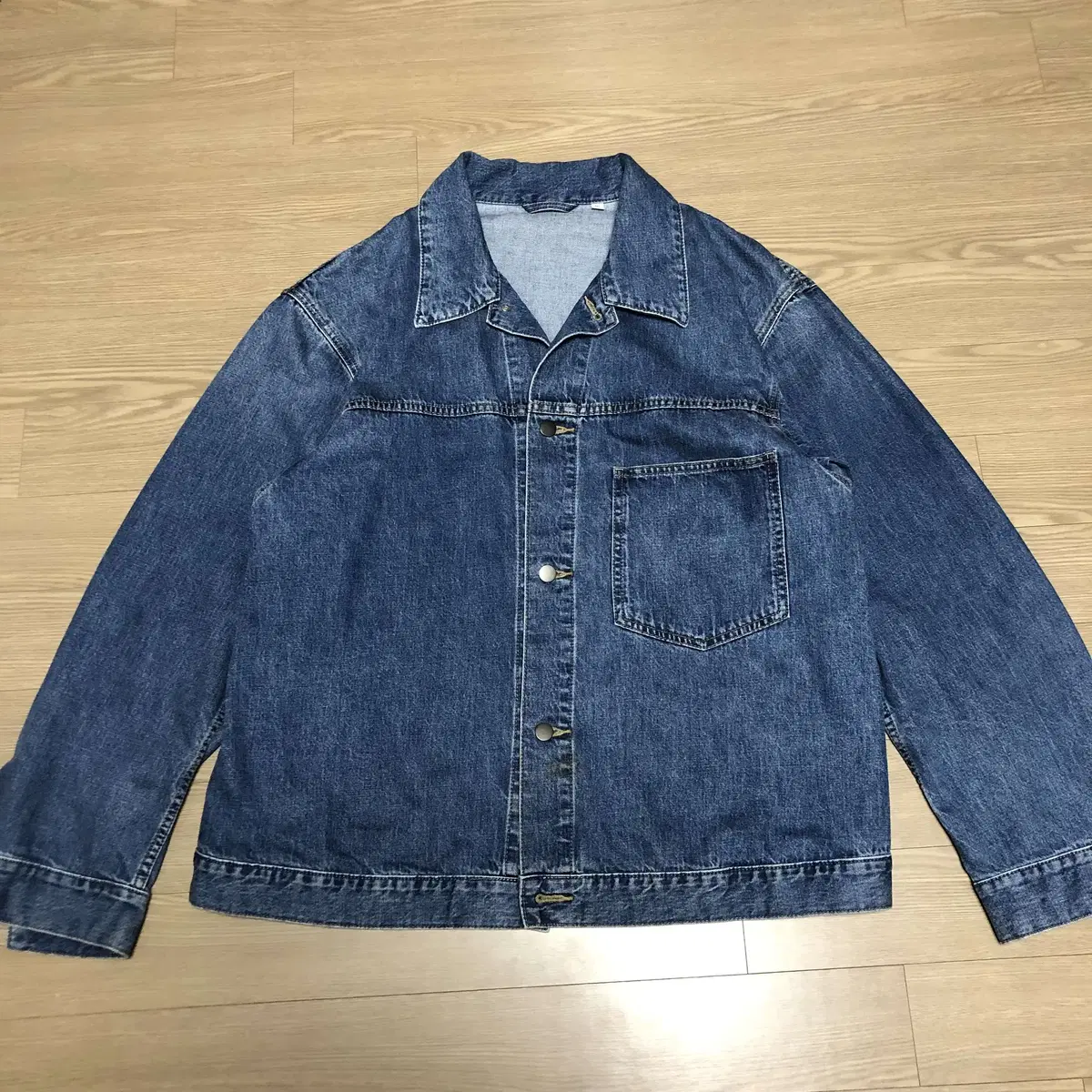 XXL) Uniqlo U Lemaire 1st Generation Denim Jacket Uniqlo U Denim Jacket