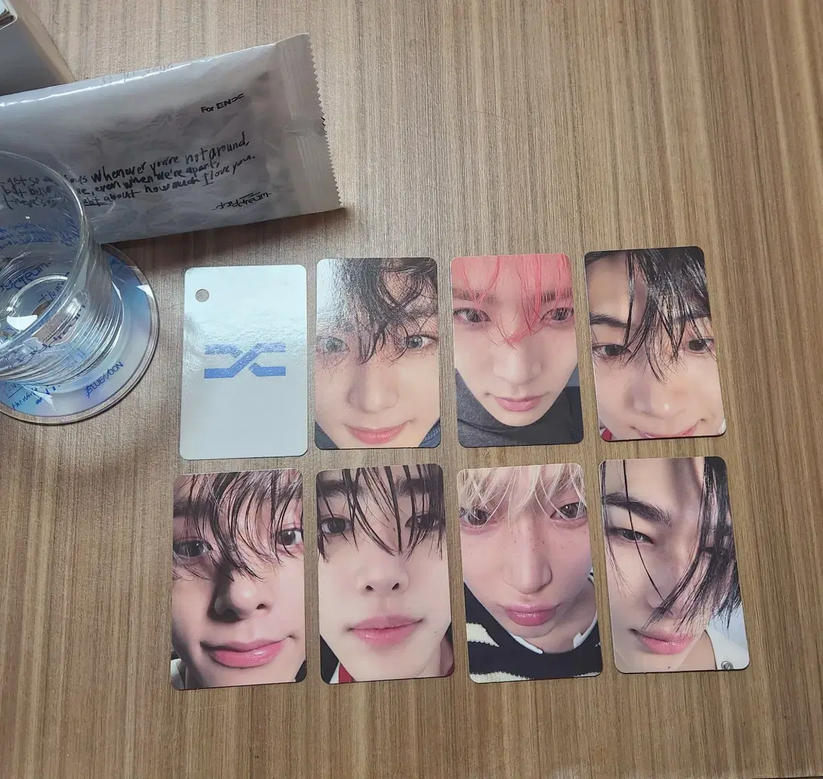 enhypen broadcast photocard set