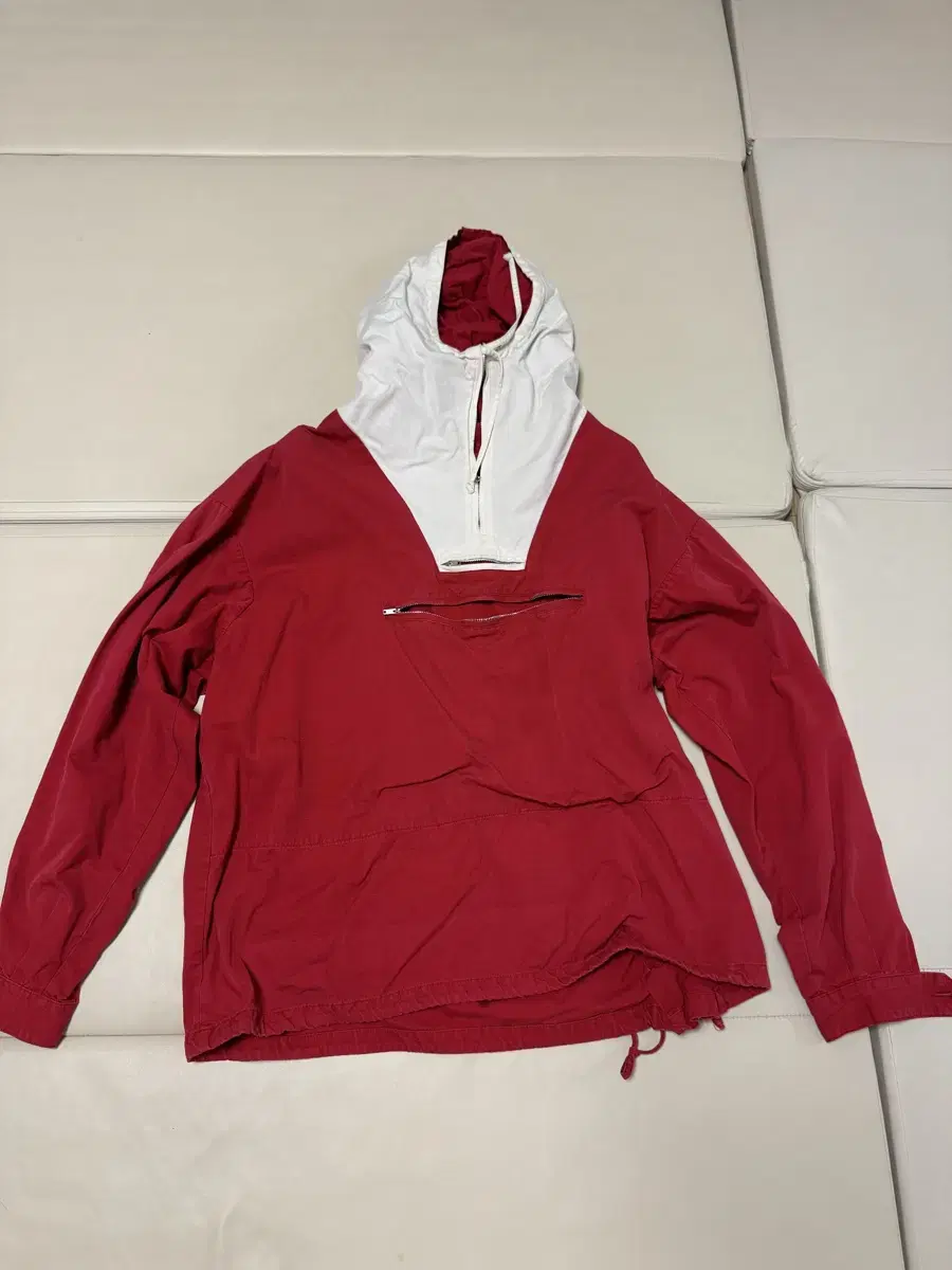 90s J.CREW Two-Tone Cotton Hoodie (Authentic)