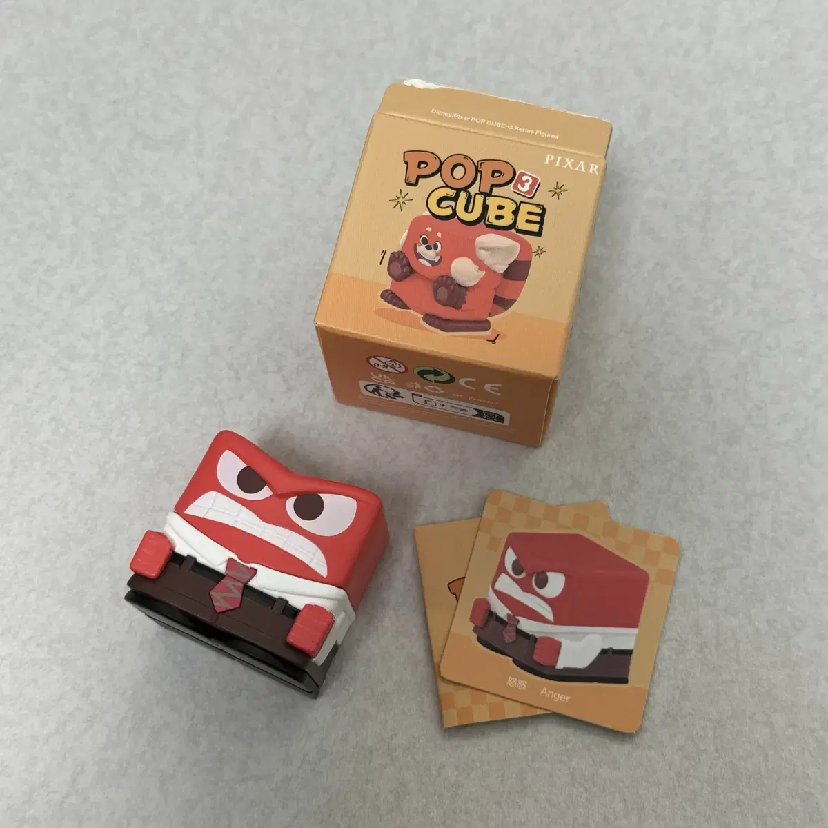 Disney Pixar PopMart PopCube Bugs Bunny Inside Out Figures