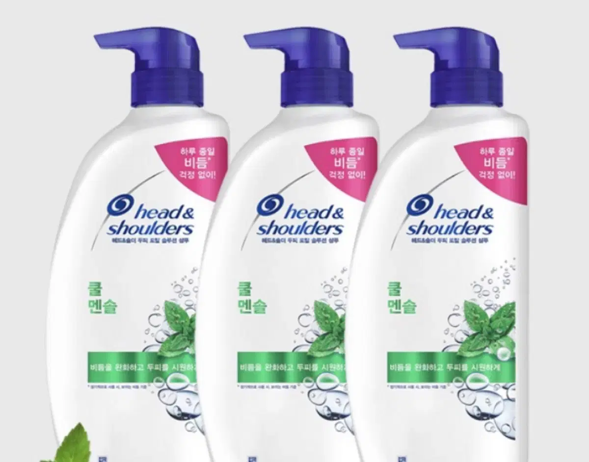 헤드앤숄더 샴푸 쿨멘솔 850ml*1개+퍼퓸프레쉬 750ml *2개 (비