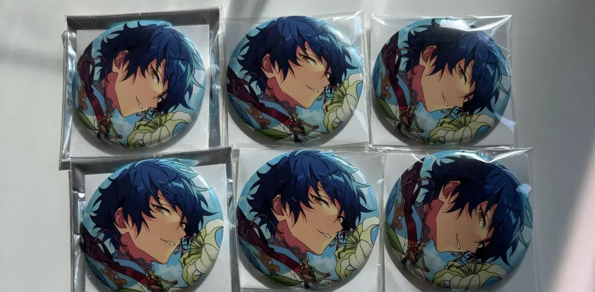 Anstar Eden Sazanami Jun Can Badge Wedding 6pcs