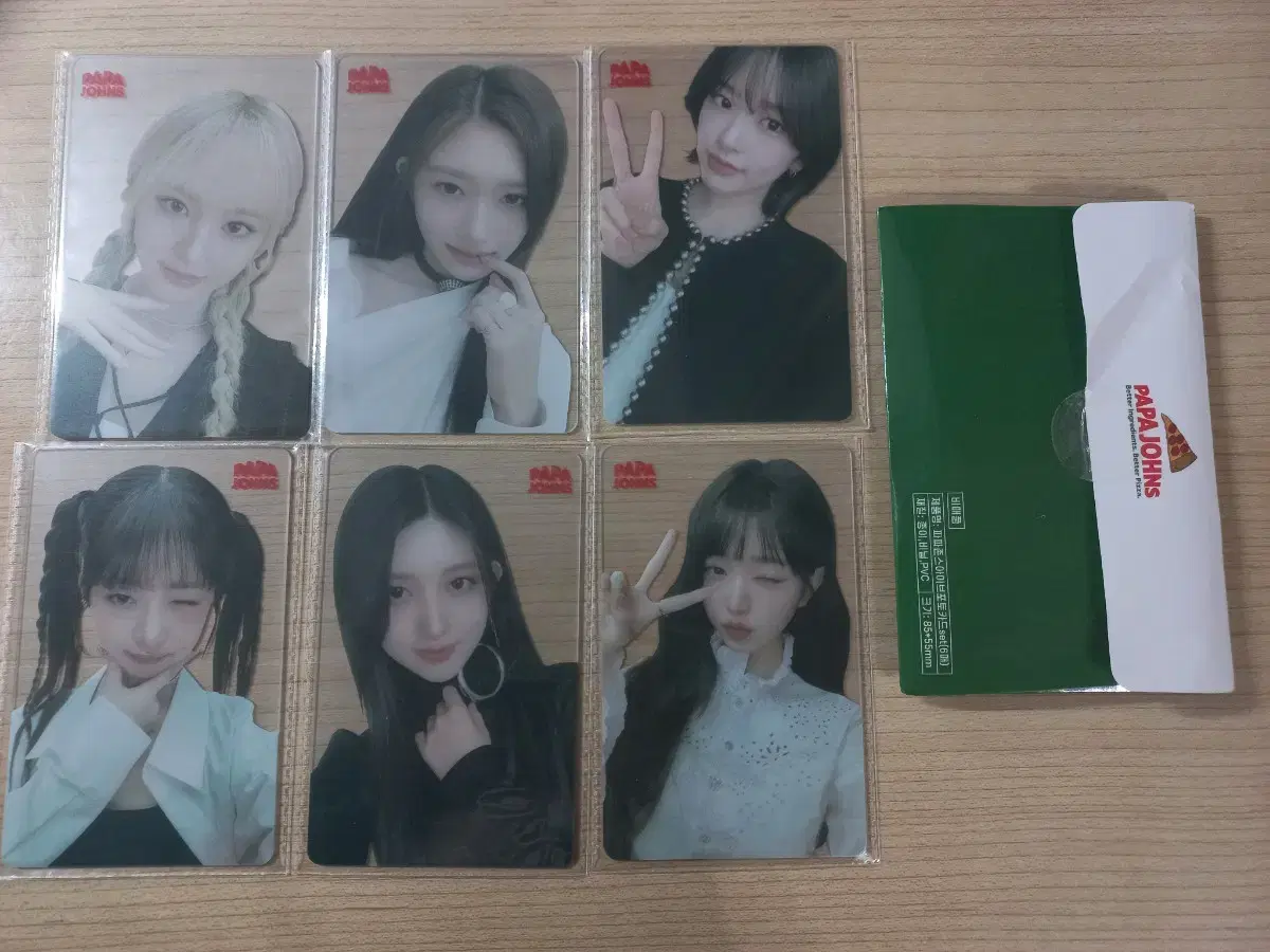 Ive photocard Papa Johns bulk unsealed