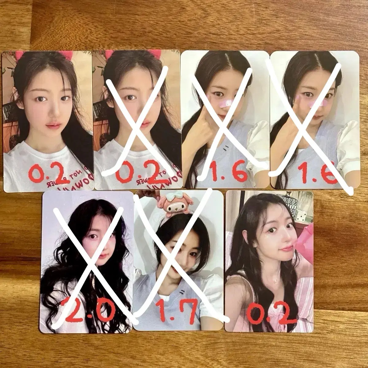 Fifty Fifty Yeowon photocard wts fiftyfifty offline video call event broadcast unreleased photocard