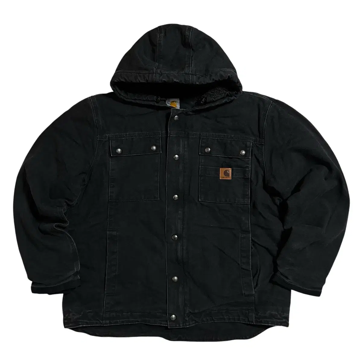 Calhart Sherpa Black Bartlett Work Jacket (L)