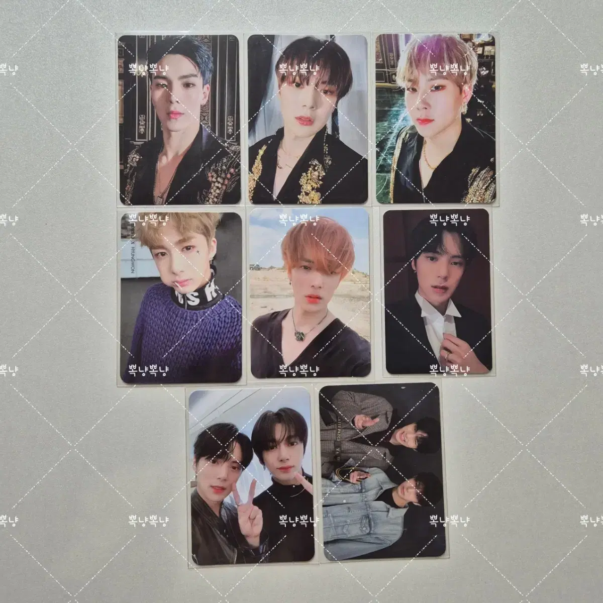 (bulk)MONSTA X monsta x shownu minhyuk hyungwon jooheon unit photocard