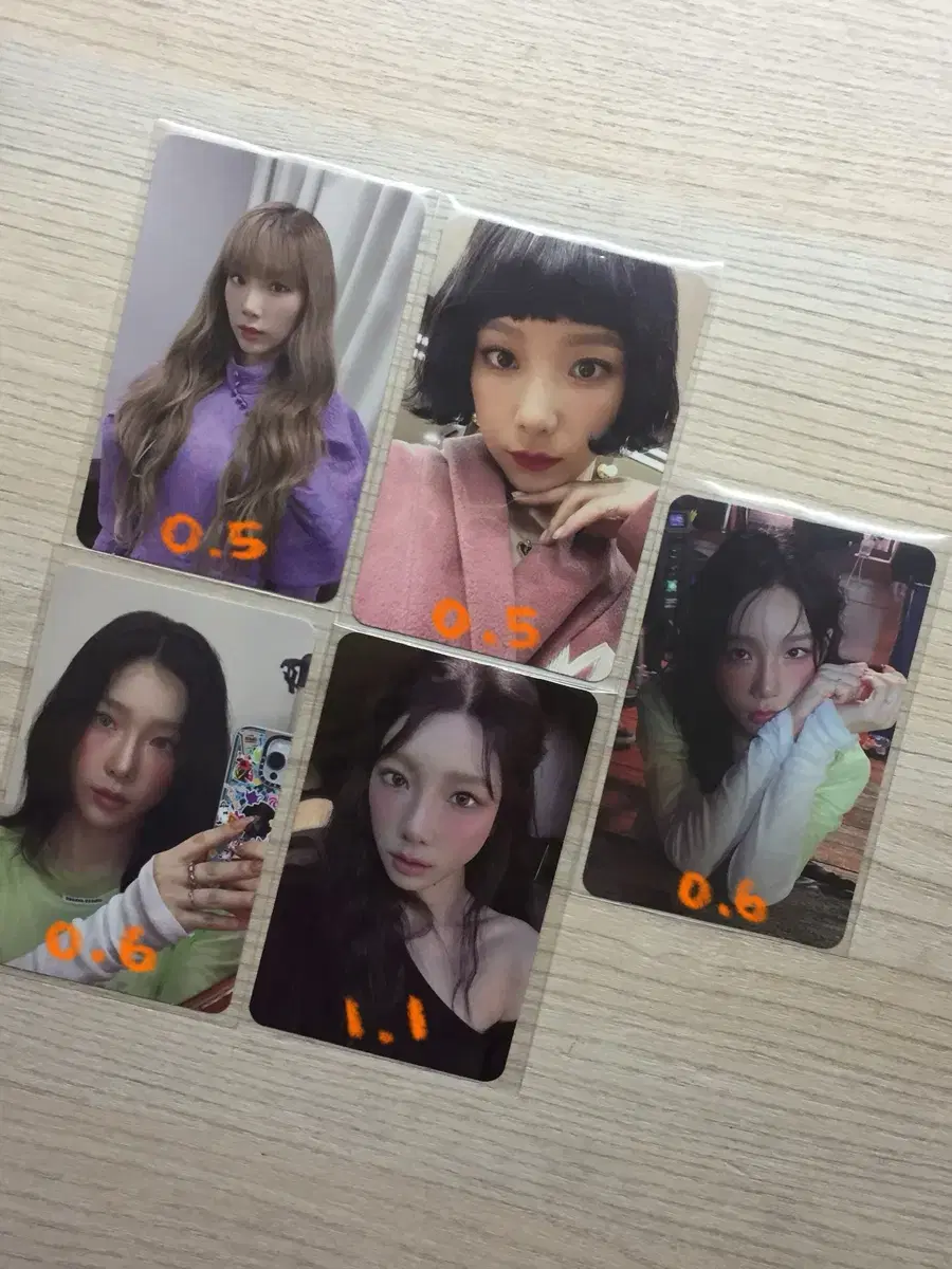 Taeyeon photocard transfers wts