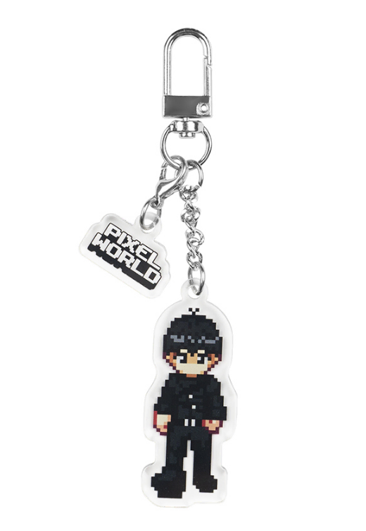 Plave hamin pixelworld-keyring wts