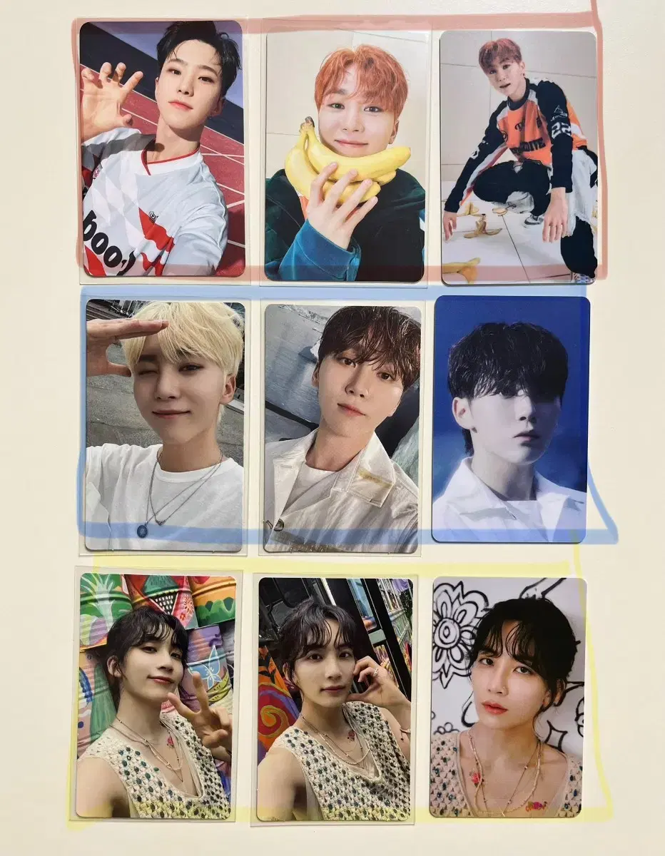 Seventeen photocard (BSS SECONDWIND,SECTOR17,MUSIC)