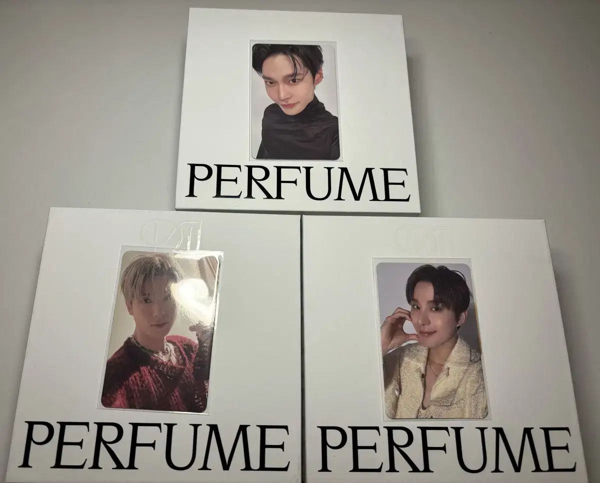 Sihyangji, photocardO)) nct Dojeongjeong Perfume Box version full composition WTS