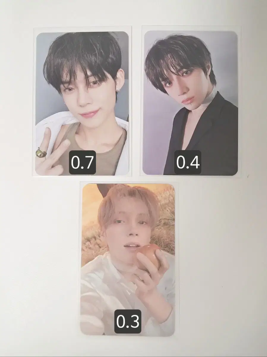 Minisword3 Tomorrow choi yeonjun choi beomgyu kang taehyun hueningkai Photocard