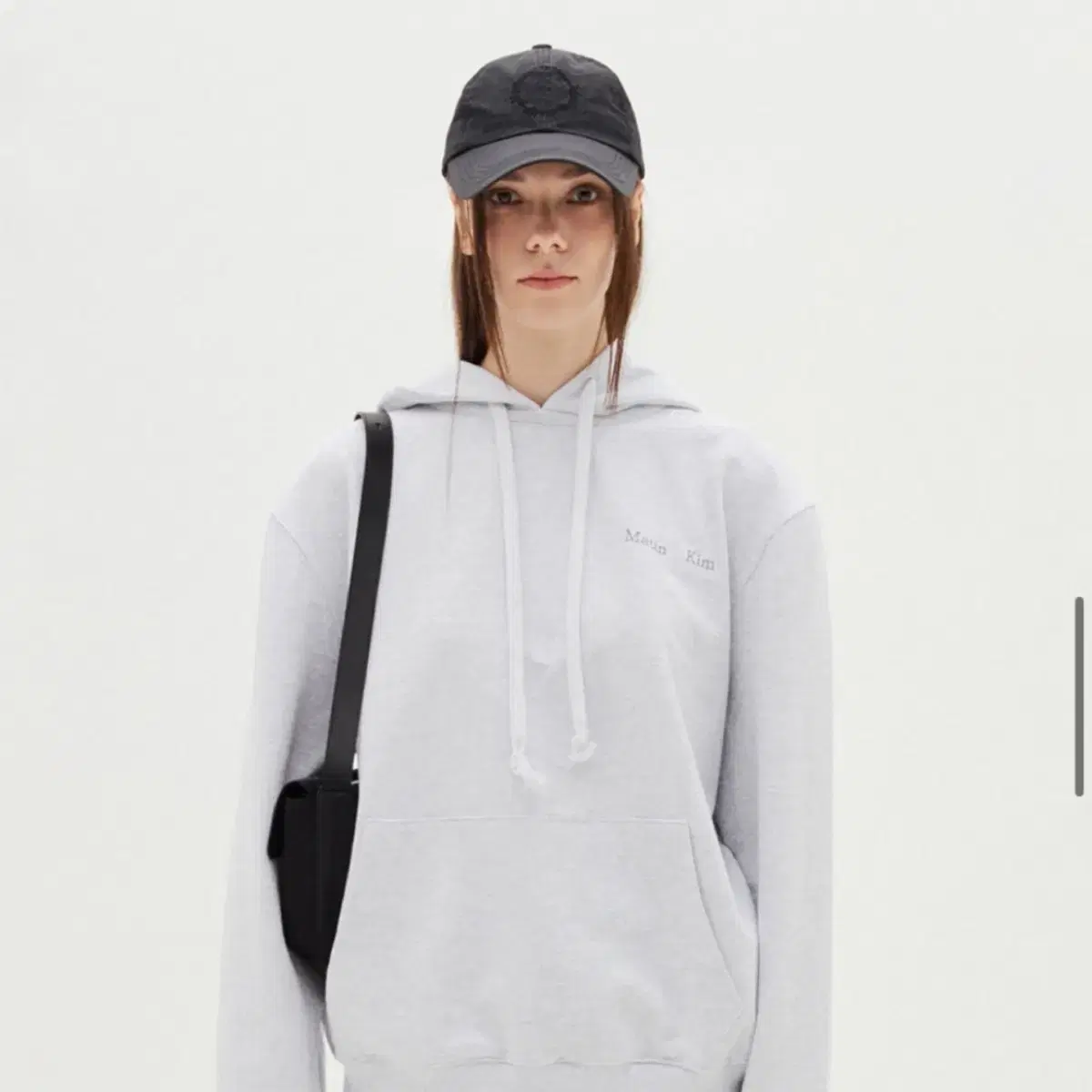 帽子 MATIN KIM CRISP LOGO BALL CAP IN SILVER MATIN LOGO WASHED BALL CAP IN BLACK – Matin Kim