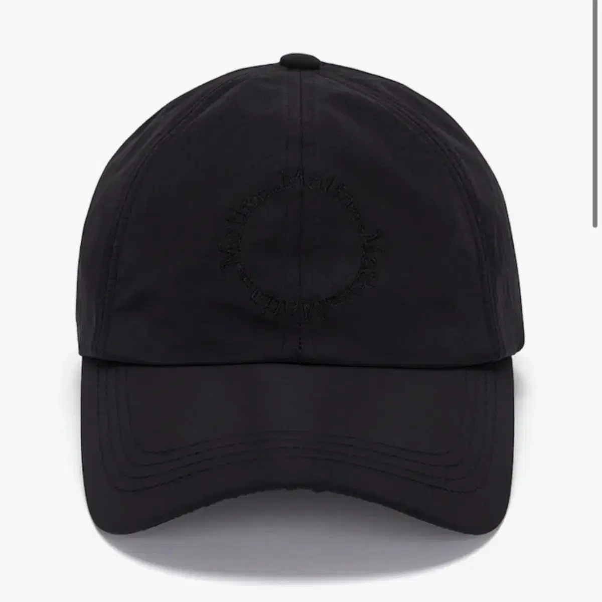 MATIN KIM | 마뗑킴 Matin Kim hat CRISP LOGO BALL CAP IN