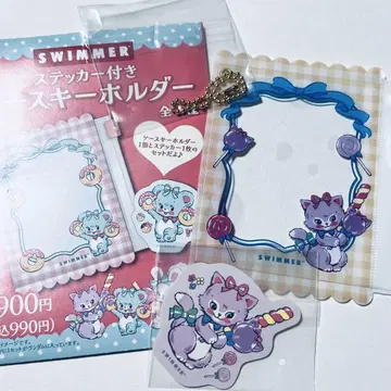 SWIMMER 훼미리마트 슬라이더 파우치&스티커
