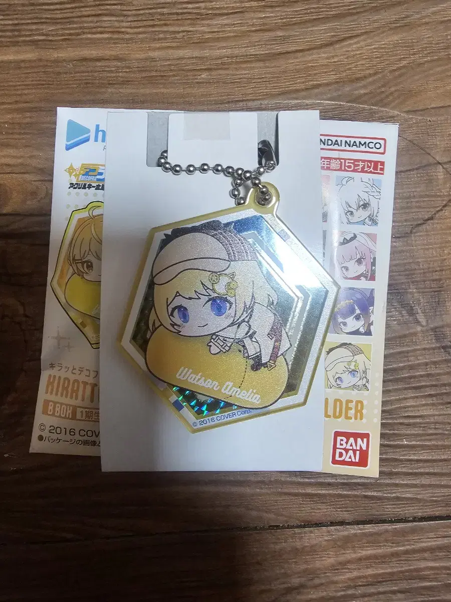 HoloLive Hugmitz acrylic Key Holder Ame