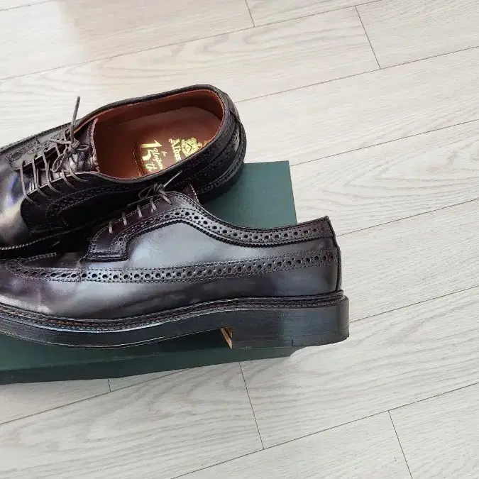 알든 ALDEN,975 Color8 Cordovan Long Wing