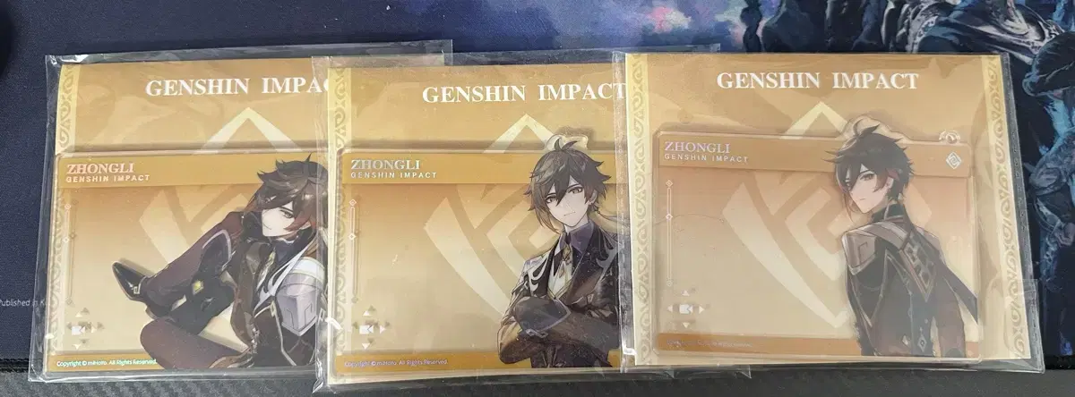 [Sell] Genshin Impact palm acrylic keyring 