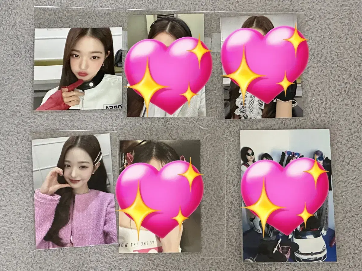 ive jang wonyoung leeseo prints photocard sell wts