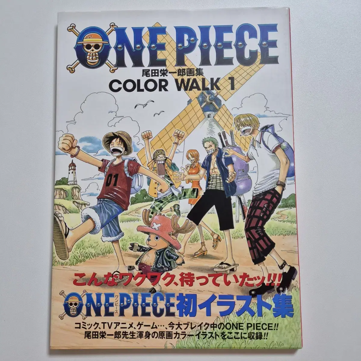 원피스) ONEPIECE 01권 일러스트북, 원화집