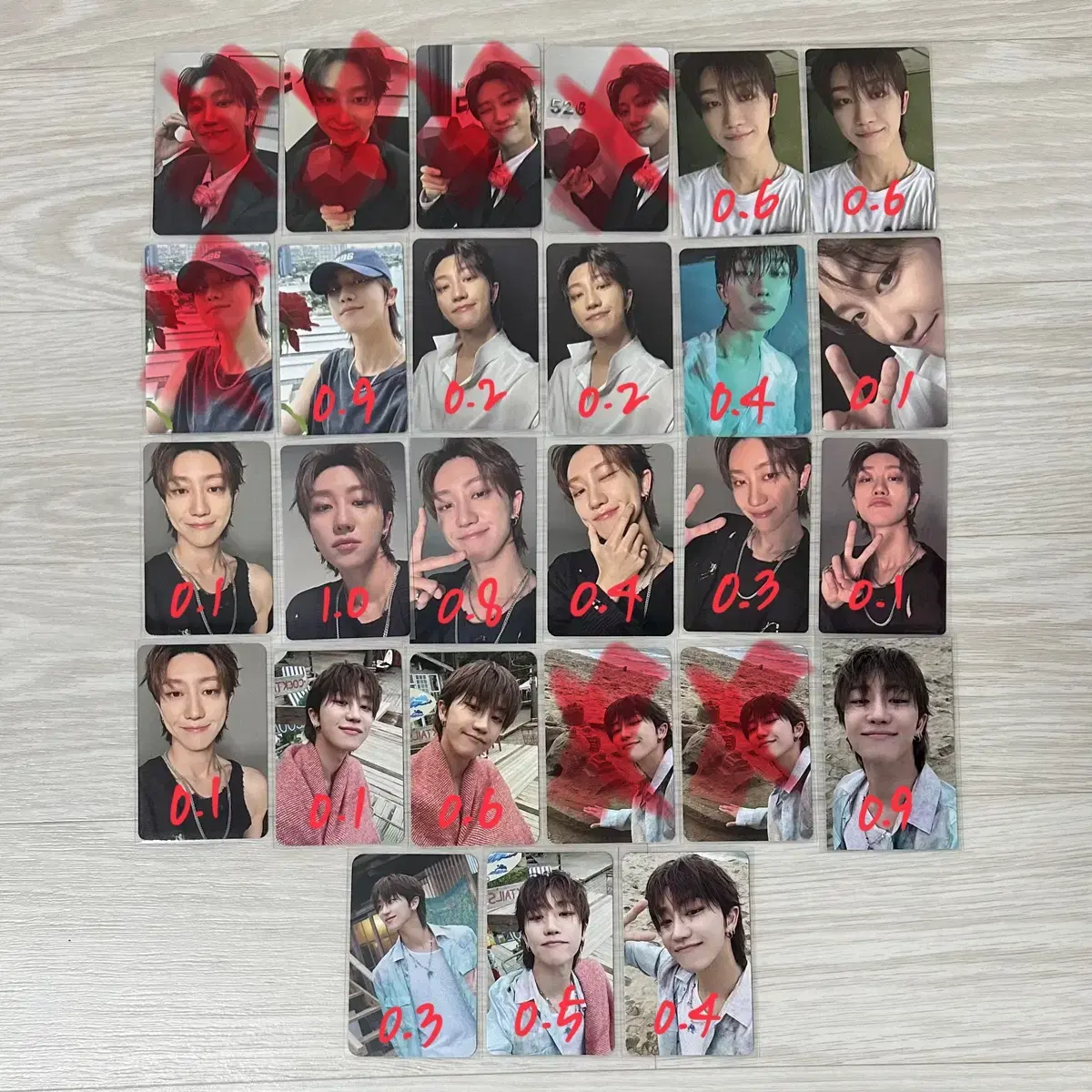 Seventeen photocard the8 mingyu dk seungkwan vernon dino Organizations