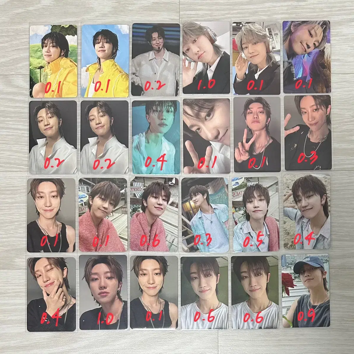 Seventeen photocard the8 mingyu dk seungkwan vernon dino Organizations