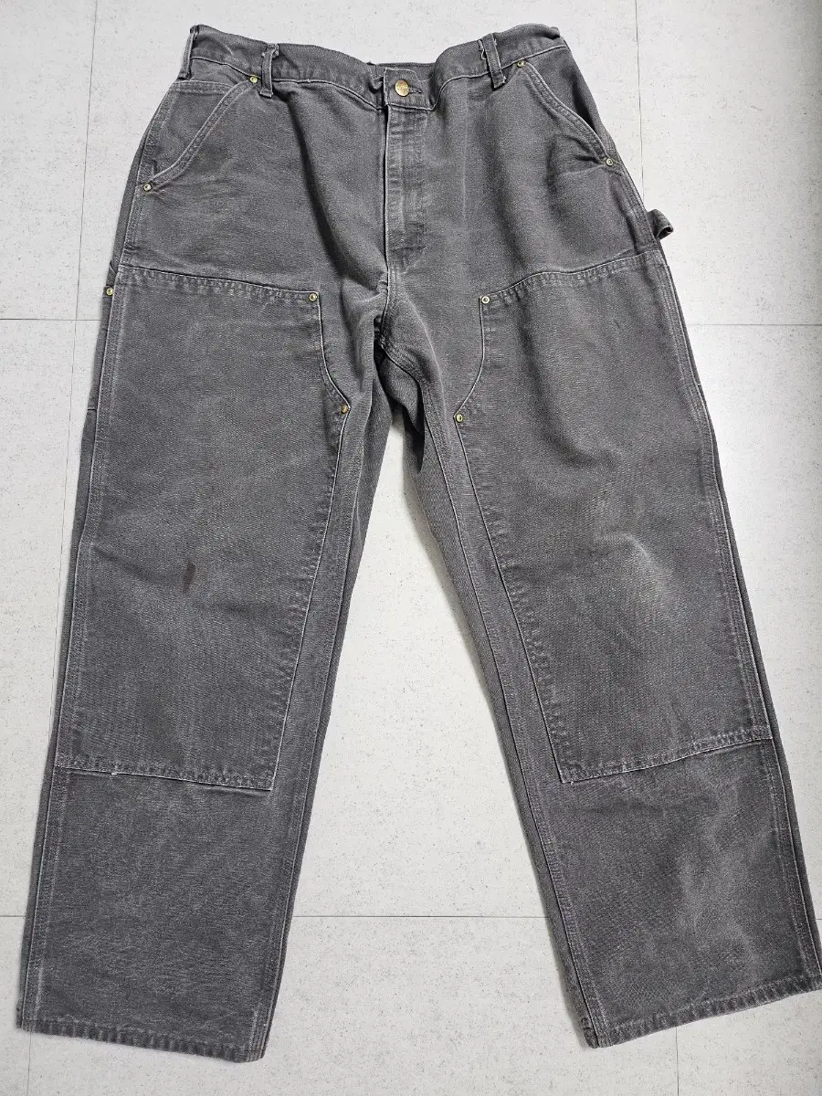 Vintage Calhart Double Knee Pants Gray