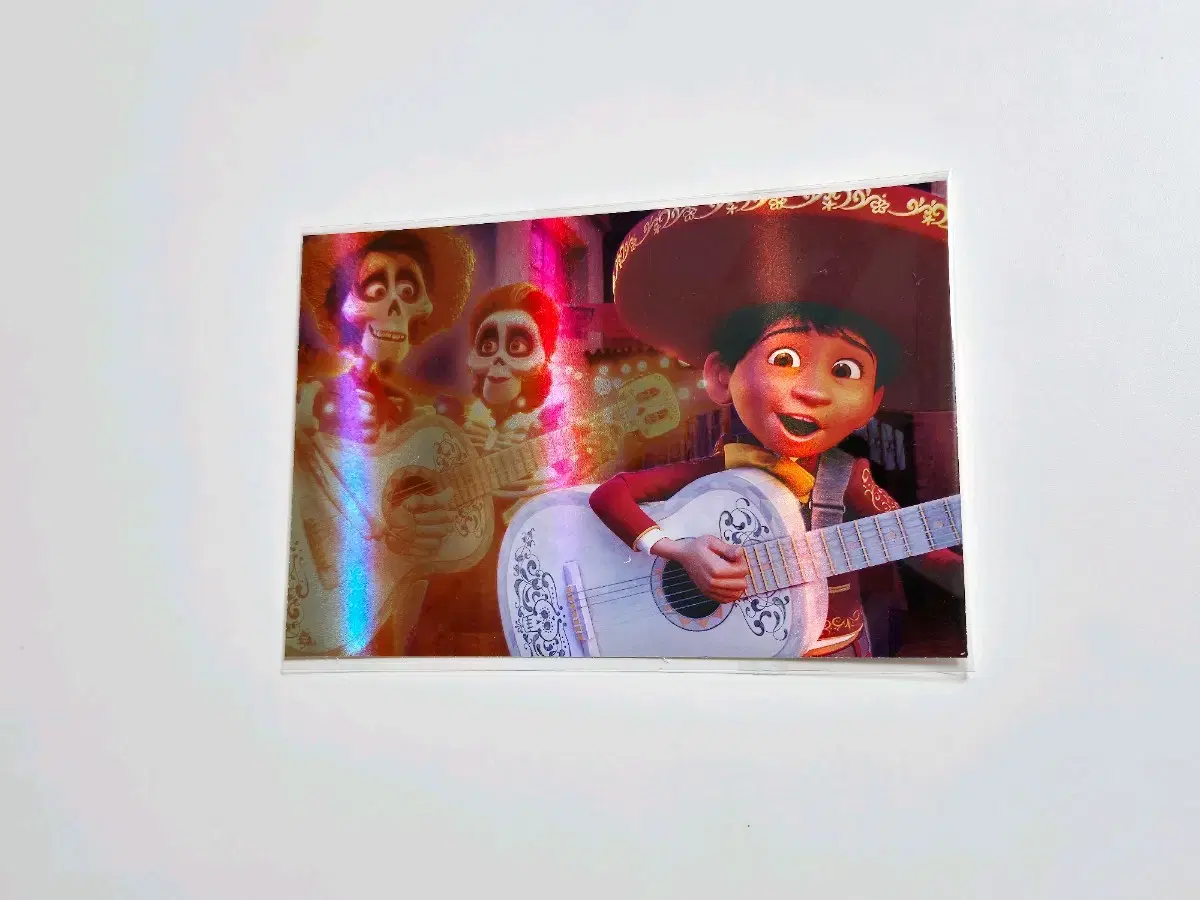 Disney Coco hologram postcard