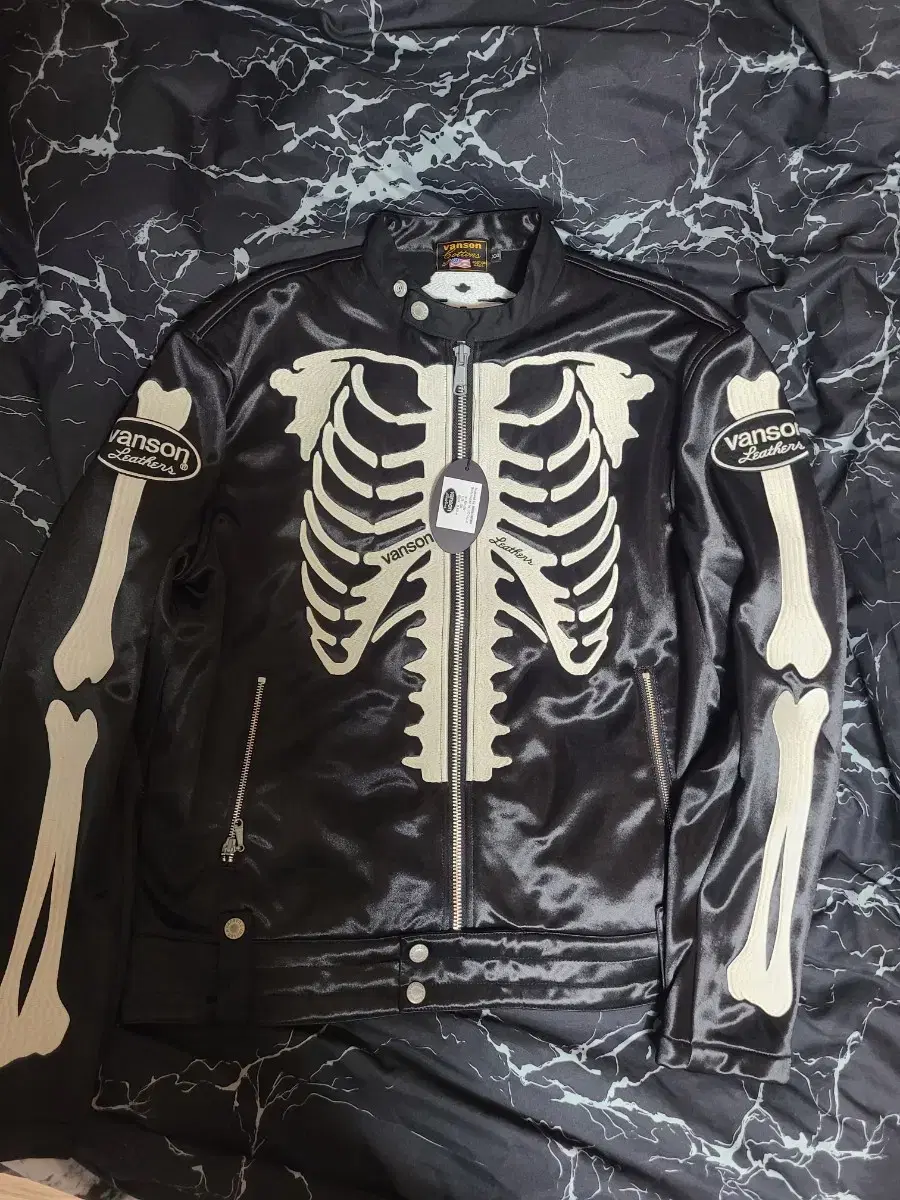 New)VANSON Vanson Bone Rider Skull Jacket XXL(Sky Minhyuk wears)