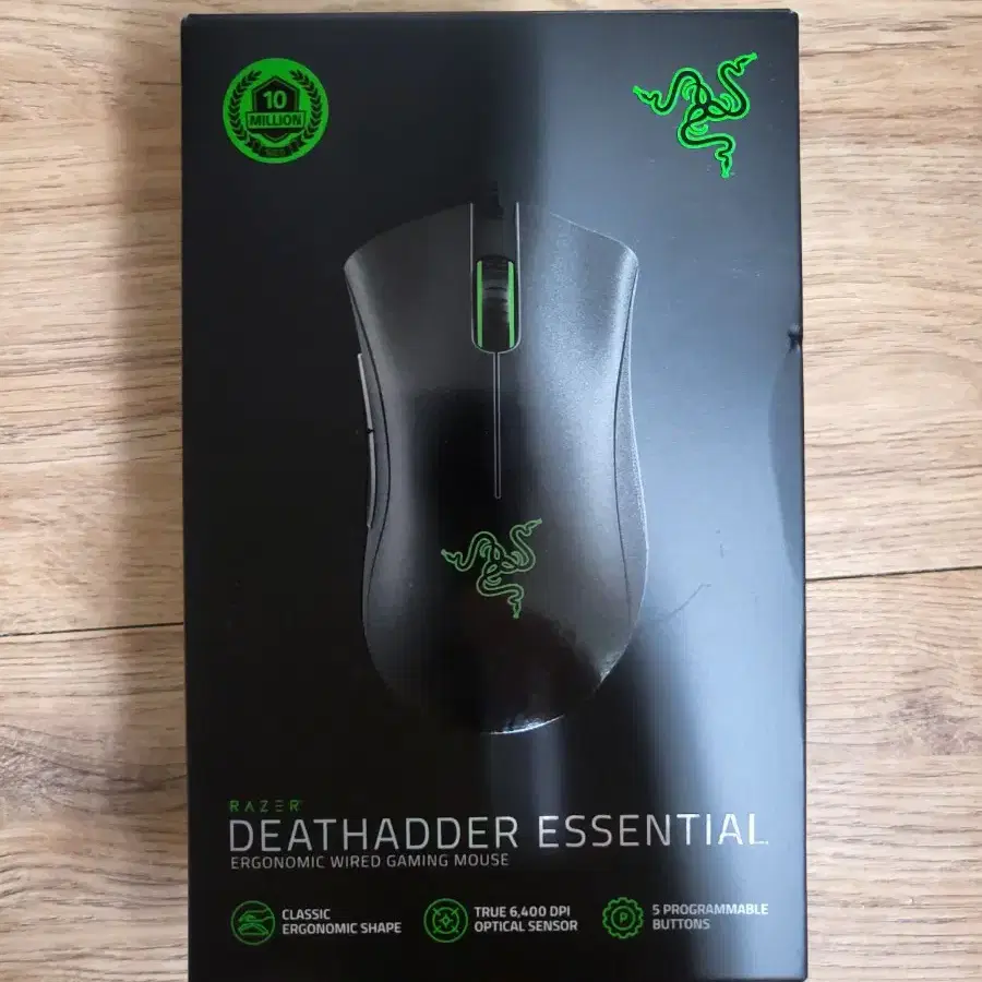 레이저 DeathAdder Essential 유선마우스 RZ01-0385