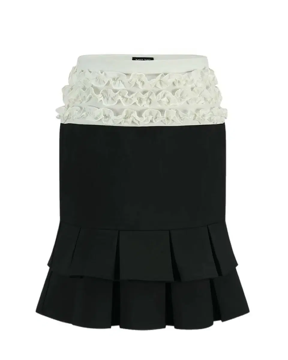 런웨이티켓 lace flower lcing skirt S