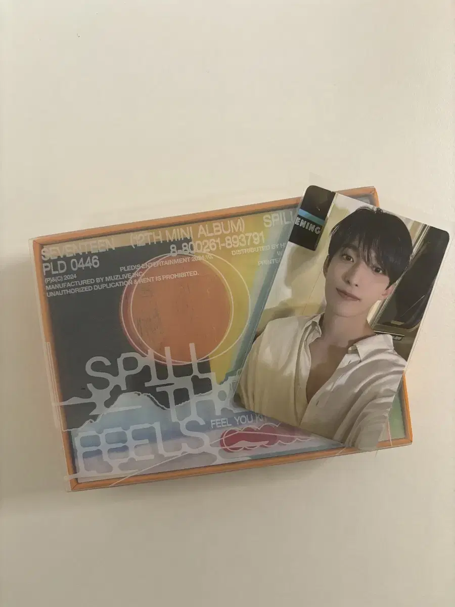 SPILL THE FEELS KIT VER. 스필더필스 키트 도겸