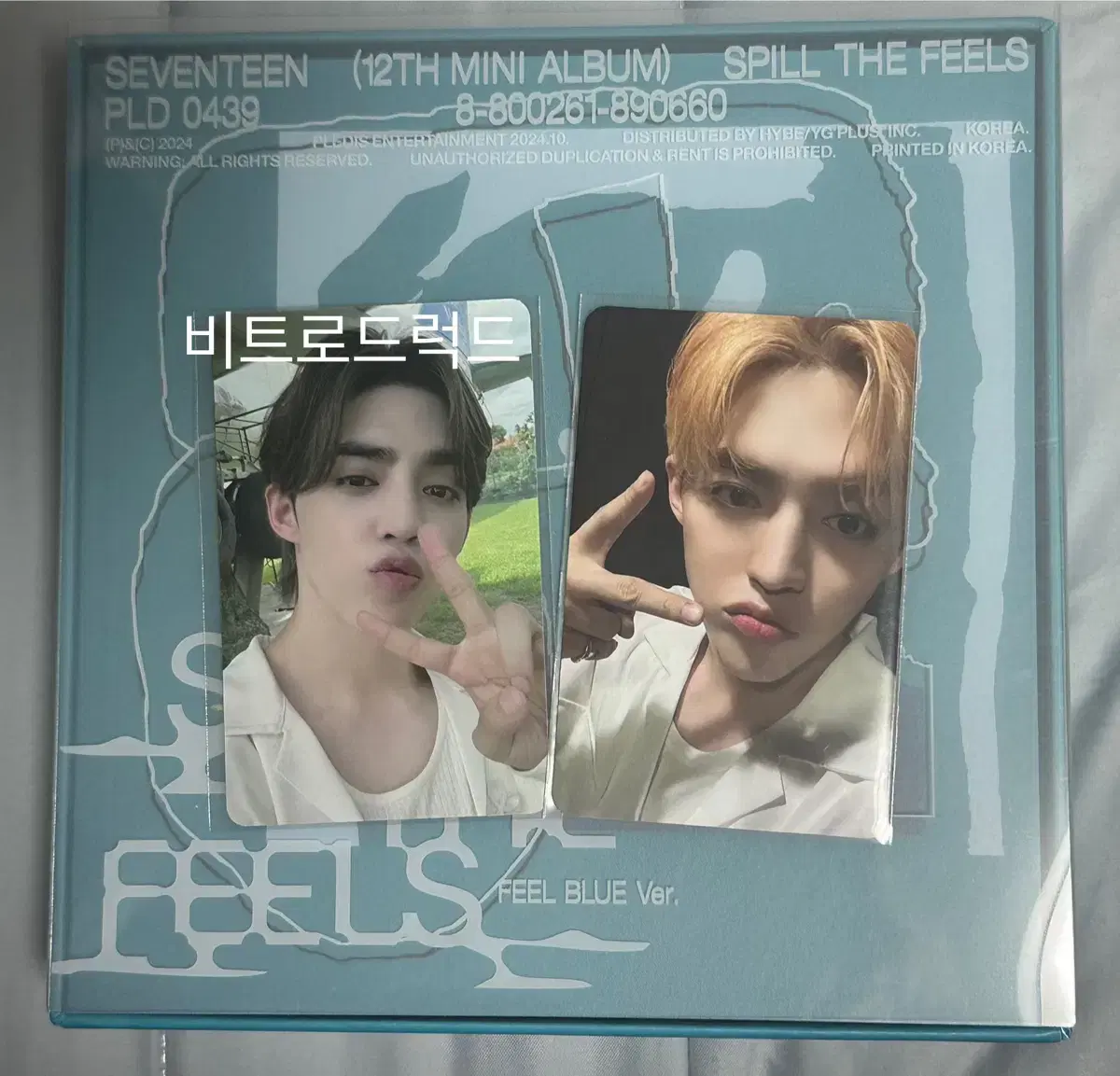 SEVENTEEN Mini 12ì§' FEELBLUE wts