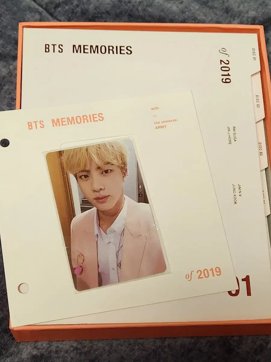 bangtanbts2019memoriseblu-rayMemorise Blu ray photocard kim seokjin