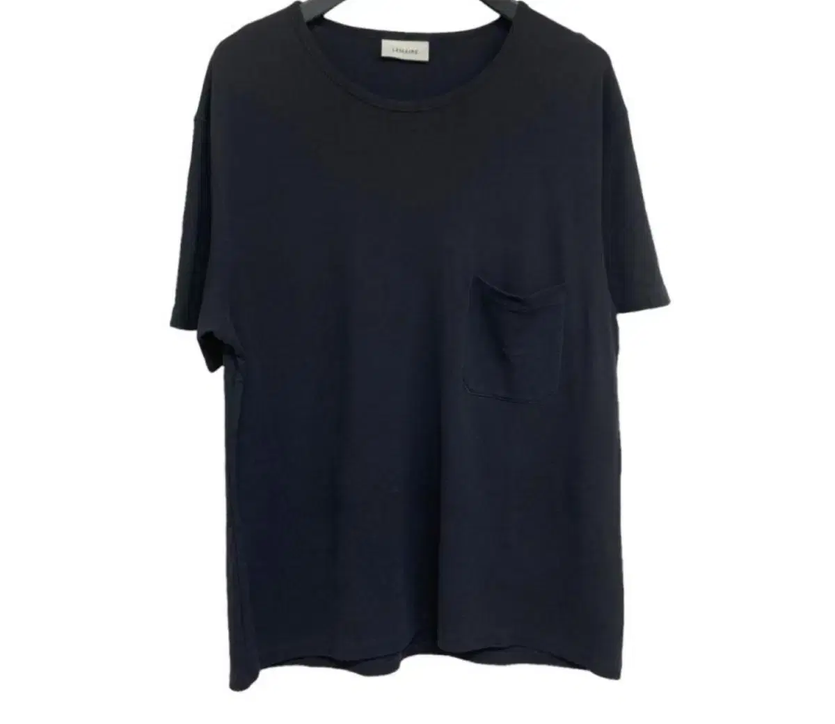 Lemaire Crepe T-shirt Charcoal for sale