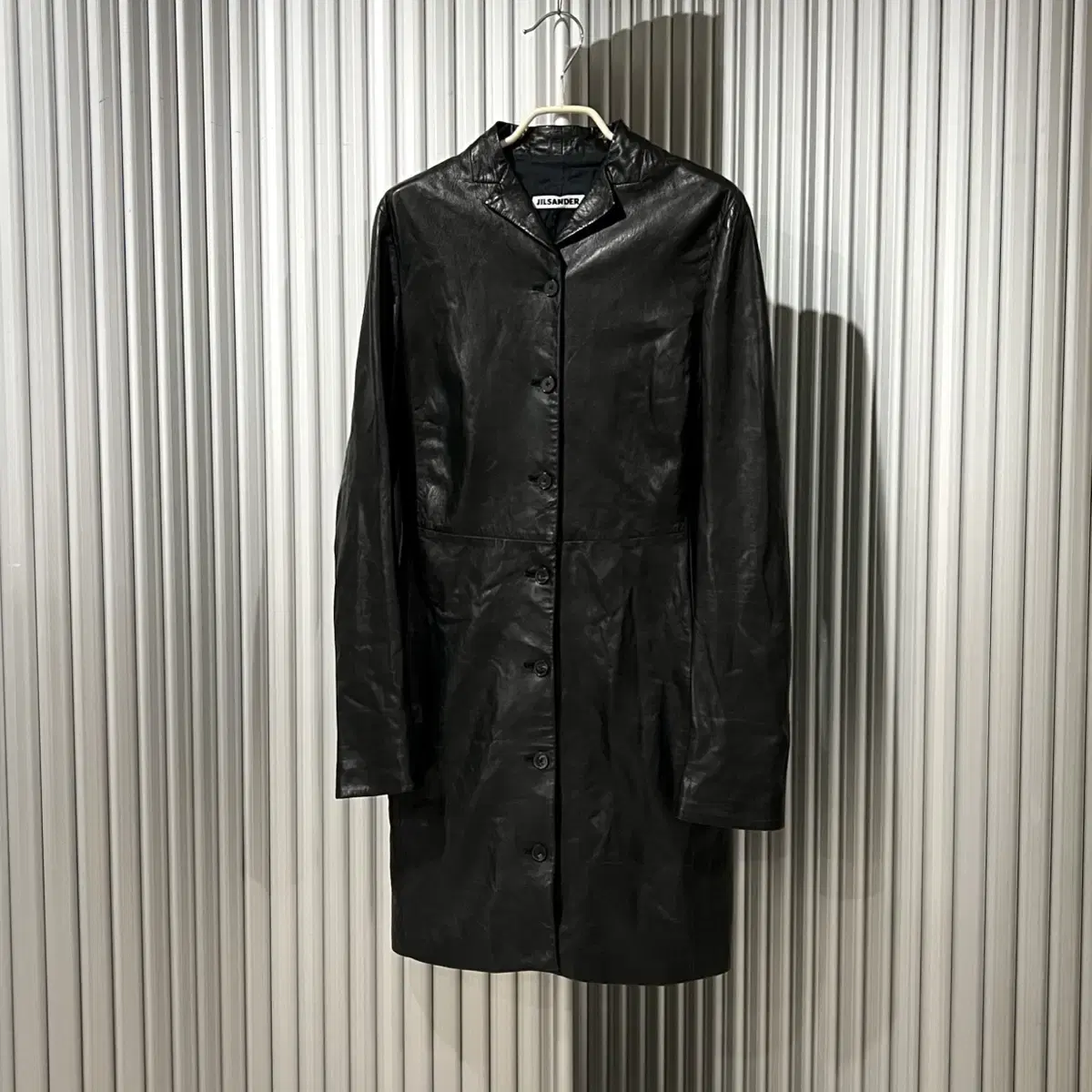 Jilsander leather coat