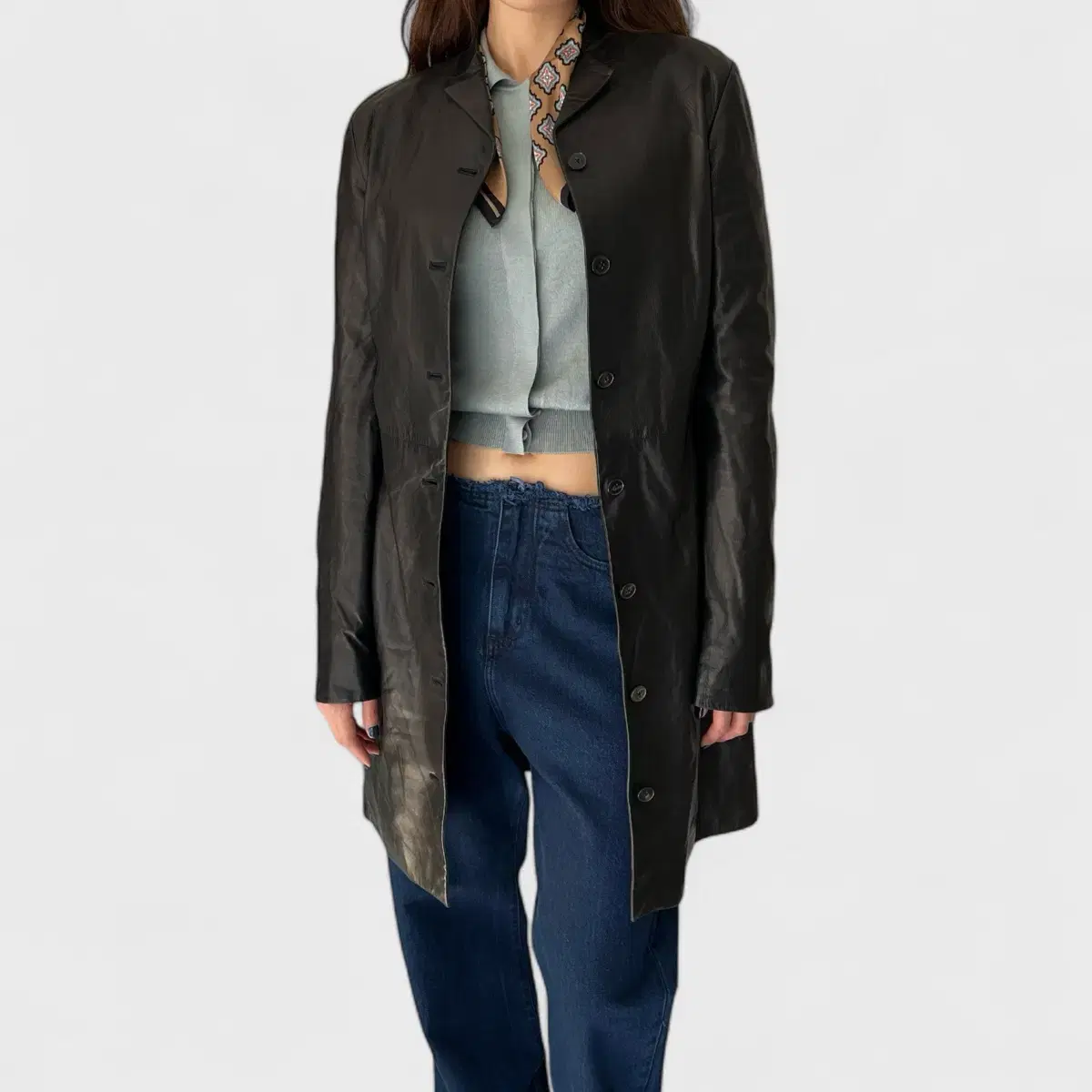 Jilsander leather coat