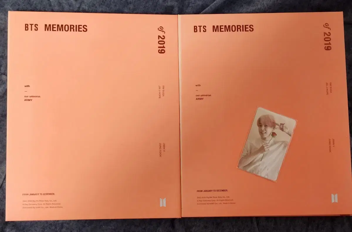 BangtanBTS2019MemorizeMemorize DVD photocard Park Jimin