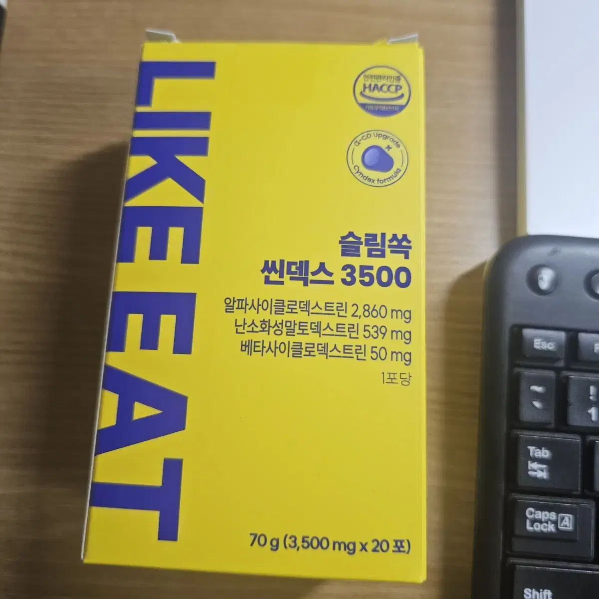 씬덱스 슬림쏙 3500 70g 19포