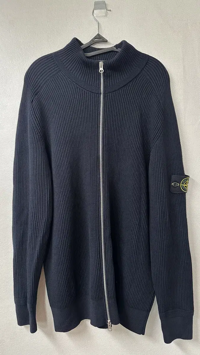 Stone Knit Zip Up XXL