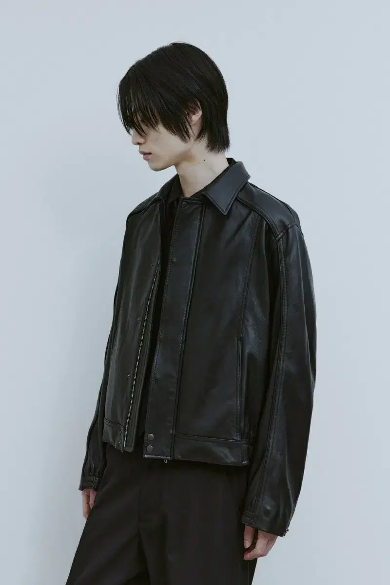 Youth Leather Bomber L